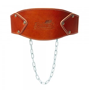 SCHIEK L5008 가죽 컨투어 딥벨트 (네츄럴)