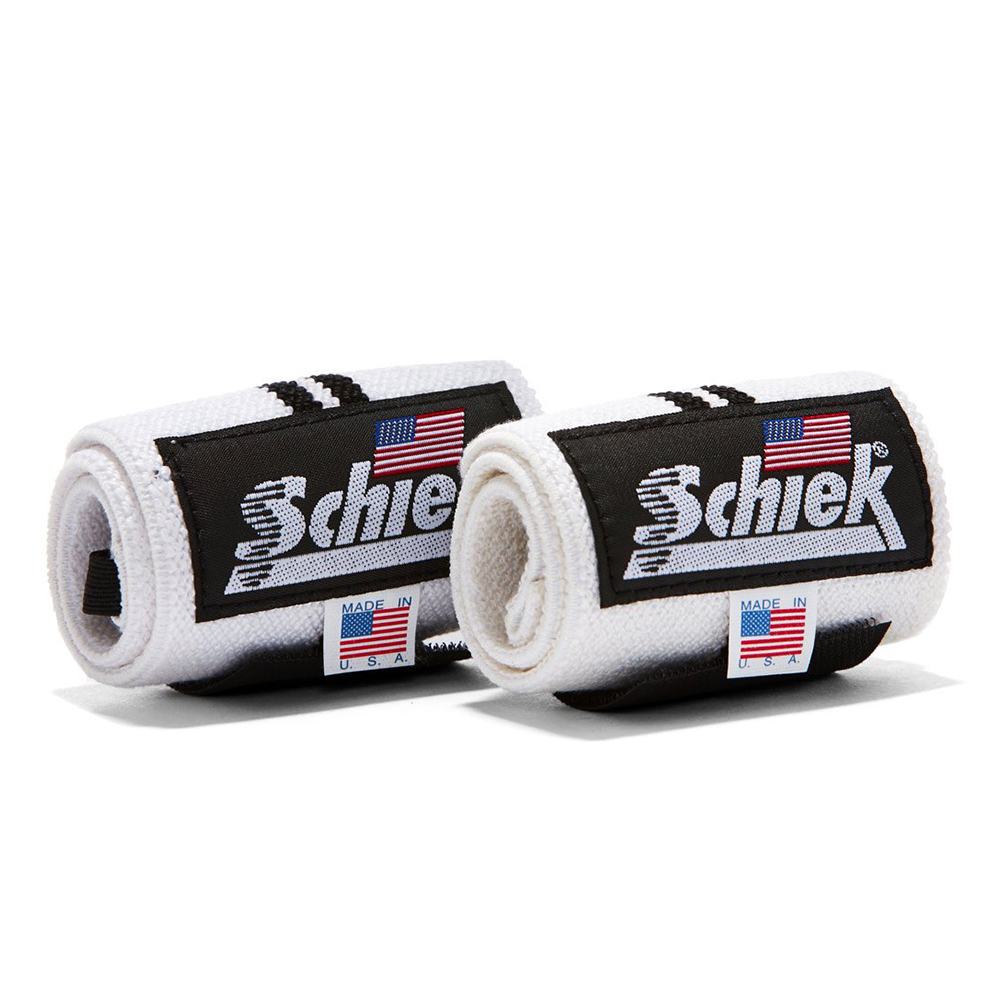 SCHIEK 1112W 12인치 리스트랩 화이트